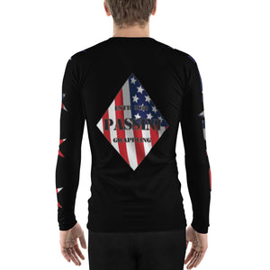 Passini Grappling Stars and Stripes Men's Rash Guard