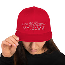 10P Chicago White Logo Snapback Hat