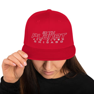 10P Chicago White Logo Snapback Hat
