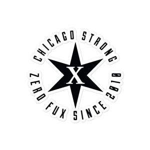 Chicago Strong Bubble-free stickers