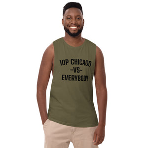 10P Chicago Vs. Everybody Men’s drop arm tank top