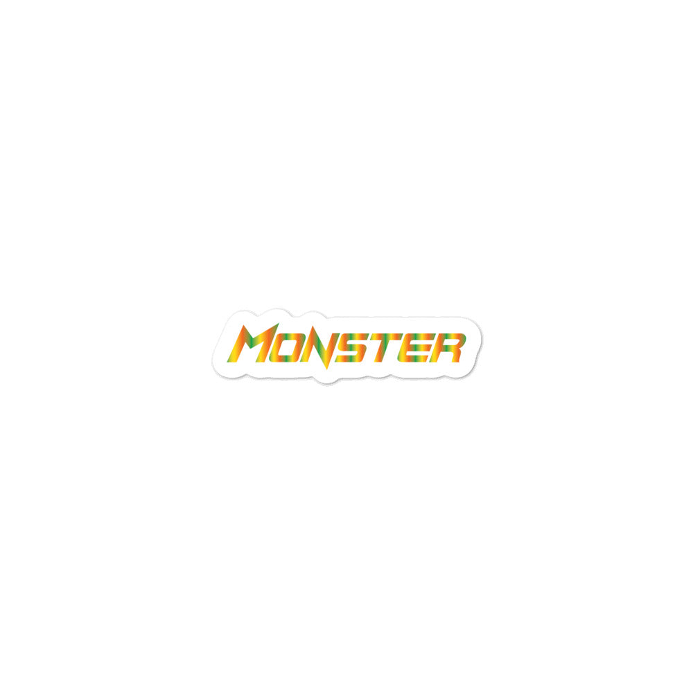 Rasta Monster Bubble-free stickers