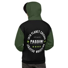 Green and Black Team Monster Unisex Hoodie