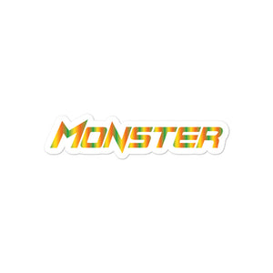 Rasta Monster Bubble-free stickers