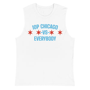 10P Chicago Vs. Everybody Flag Muscle Shirt
